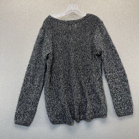 Calvin Klein Sweater Cable Knit Scoop Neck Women's Large - Picture 2 of 8